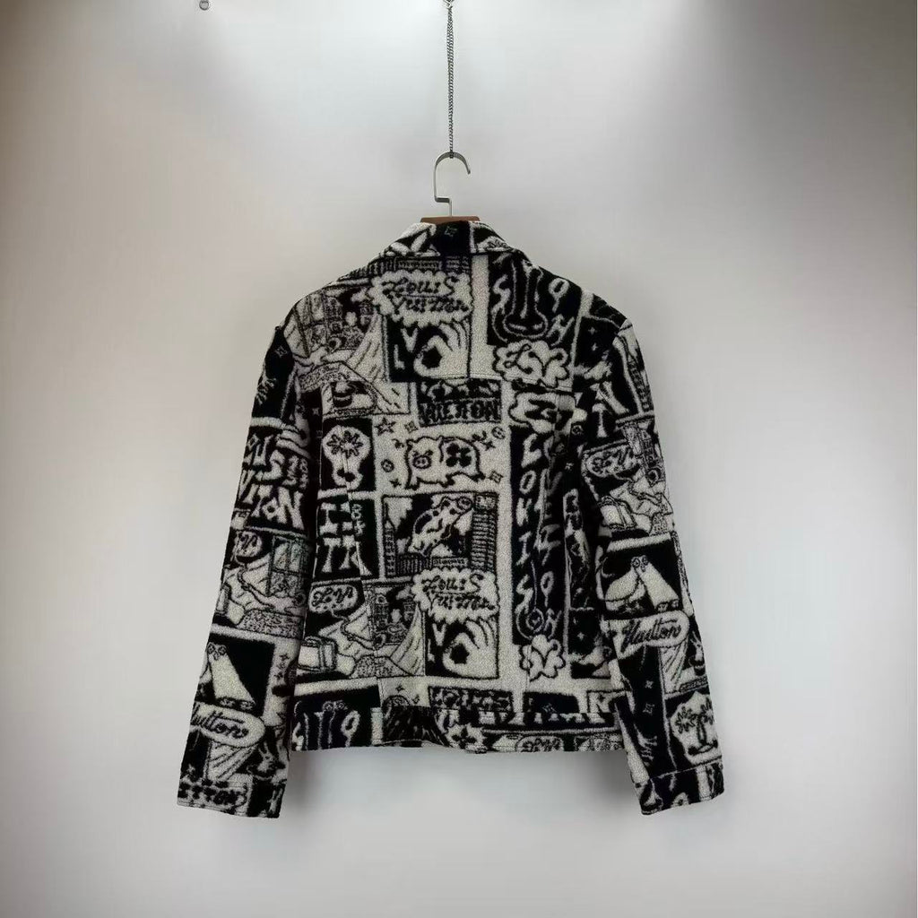 Louis Vuitton 23SS Comics Trucker Jacket