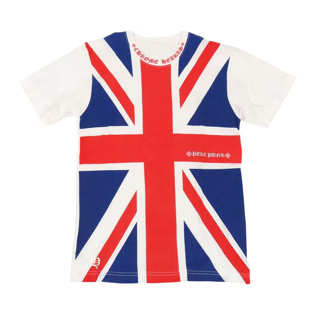 Chrome Hearts Union Jack Print Tee