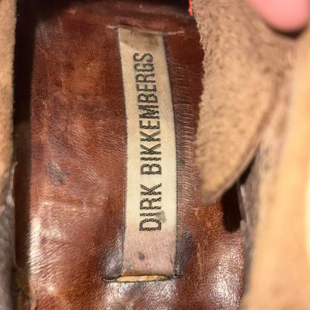 Dirk Bikkembergs 96FW Bungee Cord Metal Heel Boots