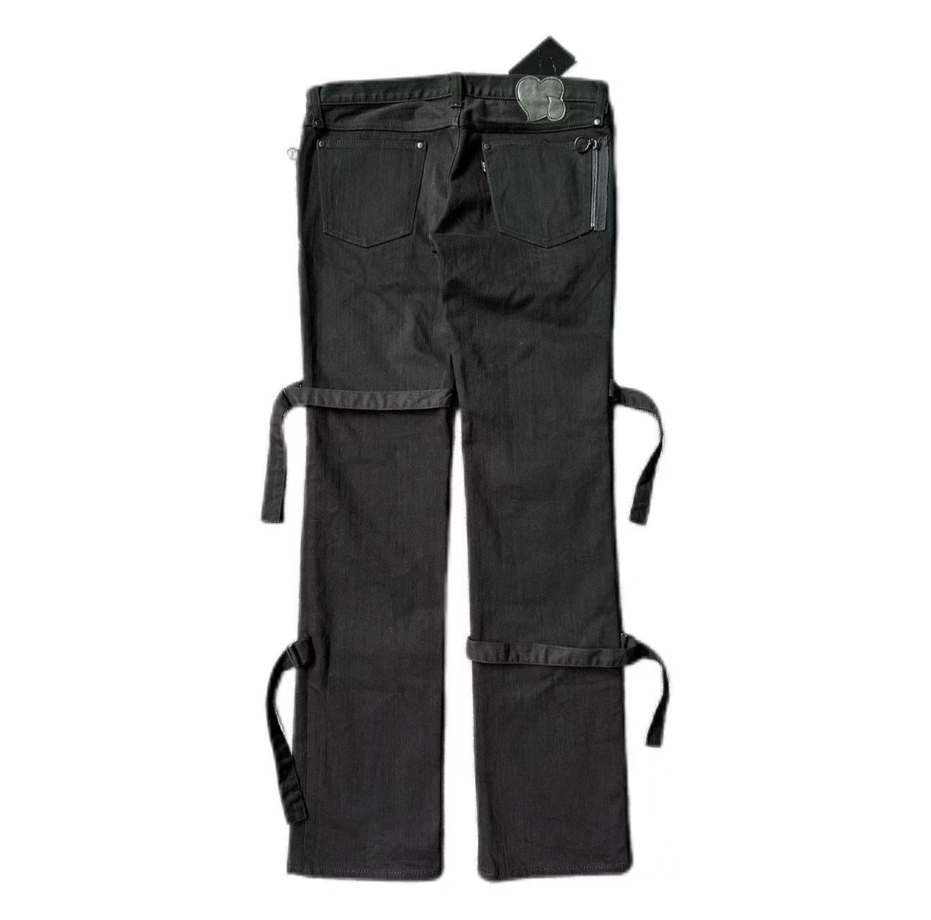 Number Nine 06ss Noir Strap Denim