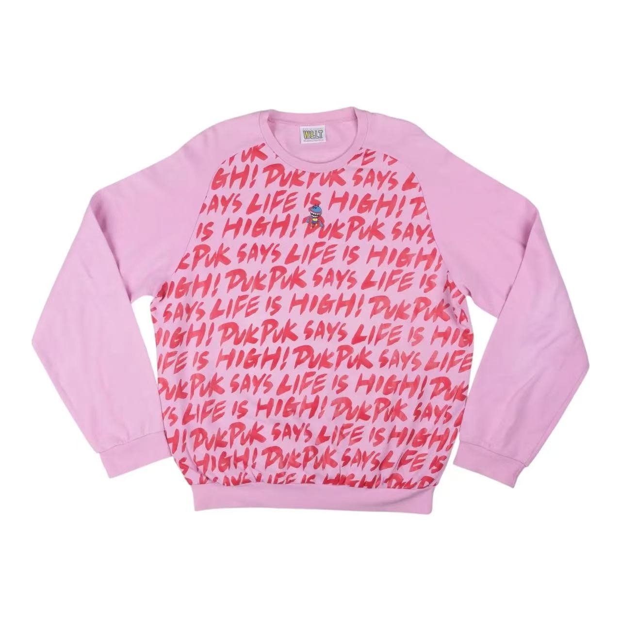 Walter Van Beirendonck W&LT 97ss “life is high”puk-puk Long Sleeve Tee