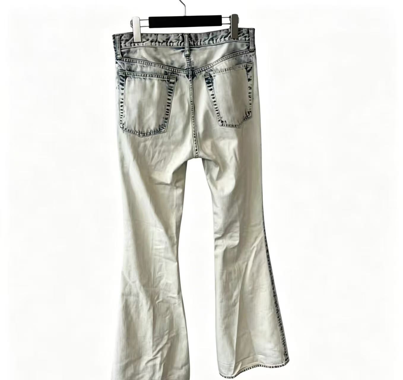 Junya Watanabe Acid Wash Flare Jeans