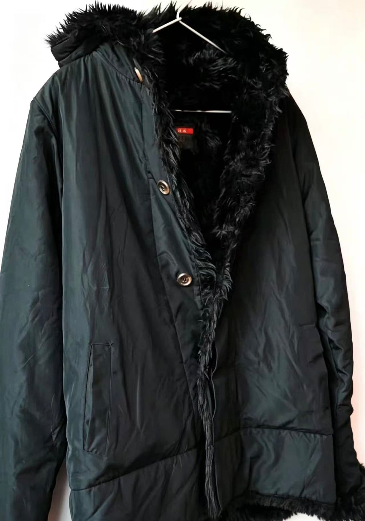 Prada sport 09W Reversible Nylon Fur Jacket