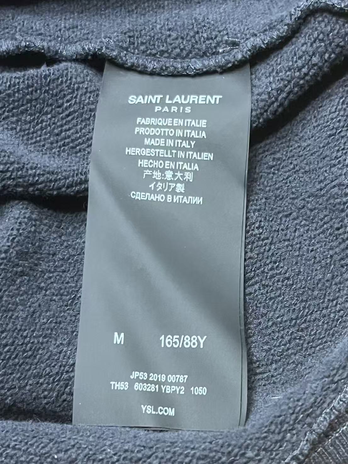 Saint Laurent 19SS "Malibu" Hoodie