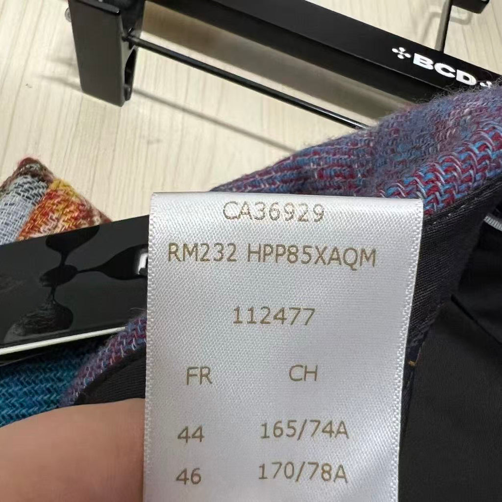 Louis Vuitton 23FW Multi-Color Artistic Print Wide-Leg Casual Pants
