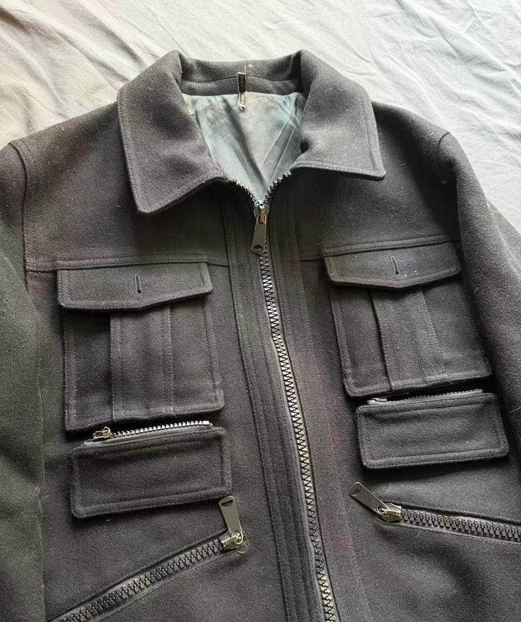 Dior Homme 06AW Cargo Pockets Wool Jacket