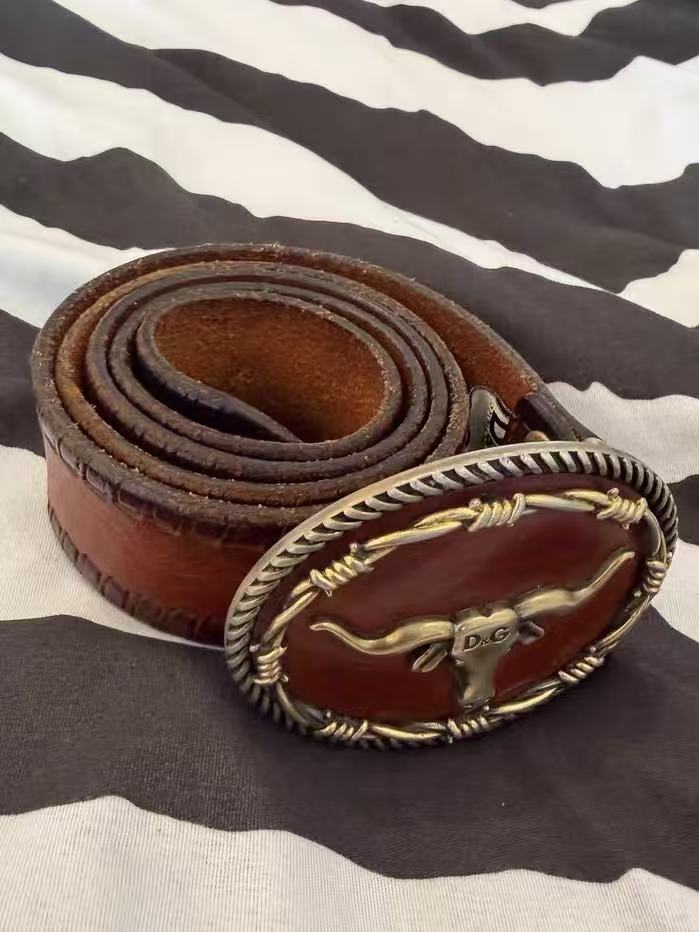 Dolce Gabbana 2000s Western Belt