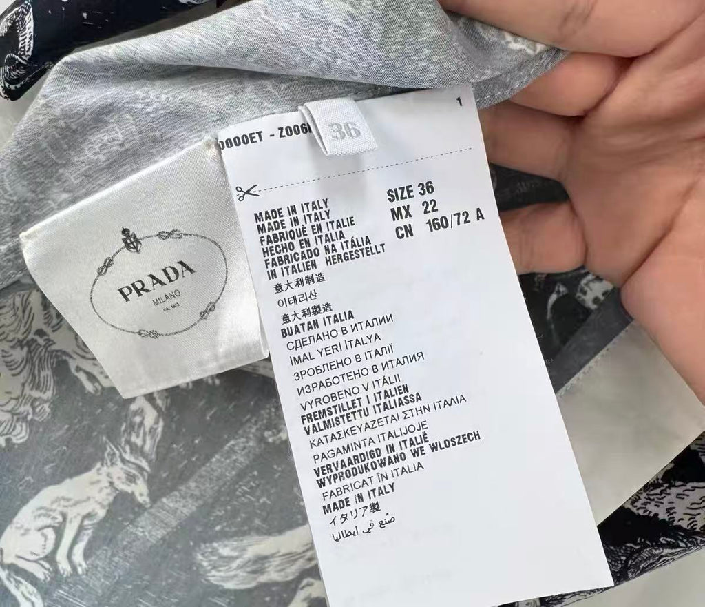Prada Christophe Chemin Survival Utopia Shirt