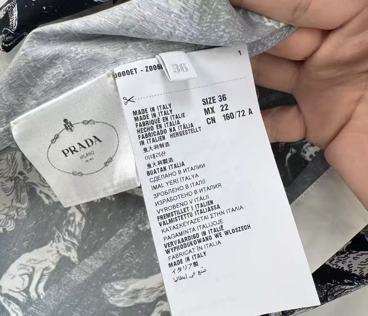 Prada Christophe Chemin Survival Utopia Shirt