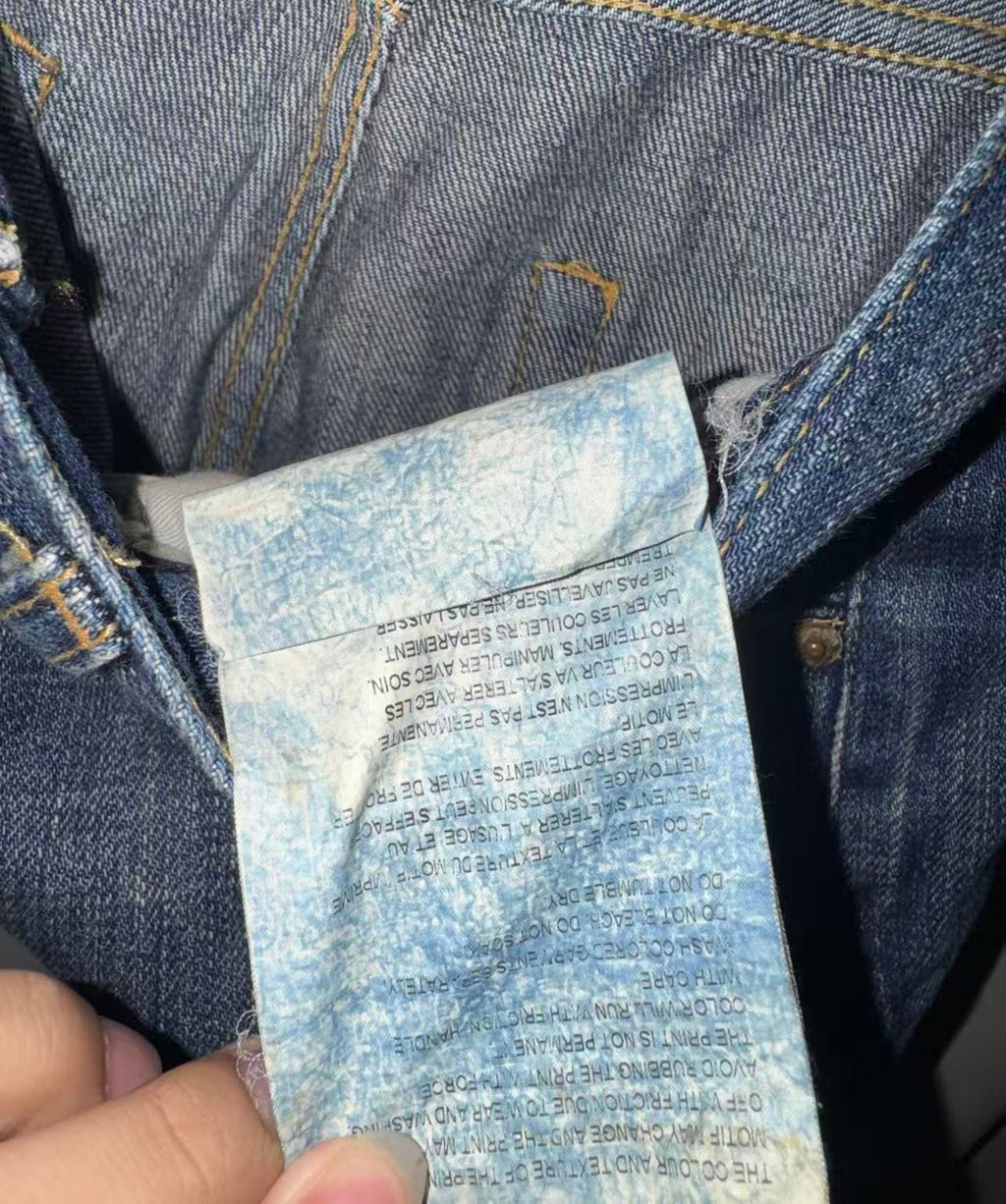 Junya Watanabe Comme Des Garçons Levi's 05Fw Mulhace‘n Denim Jeans