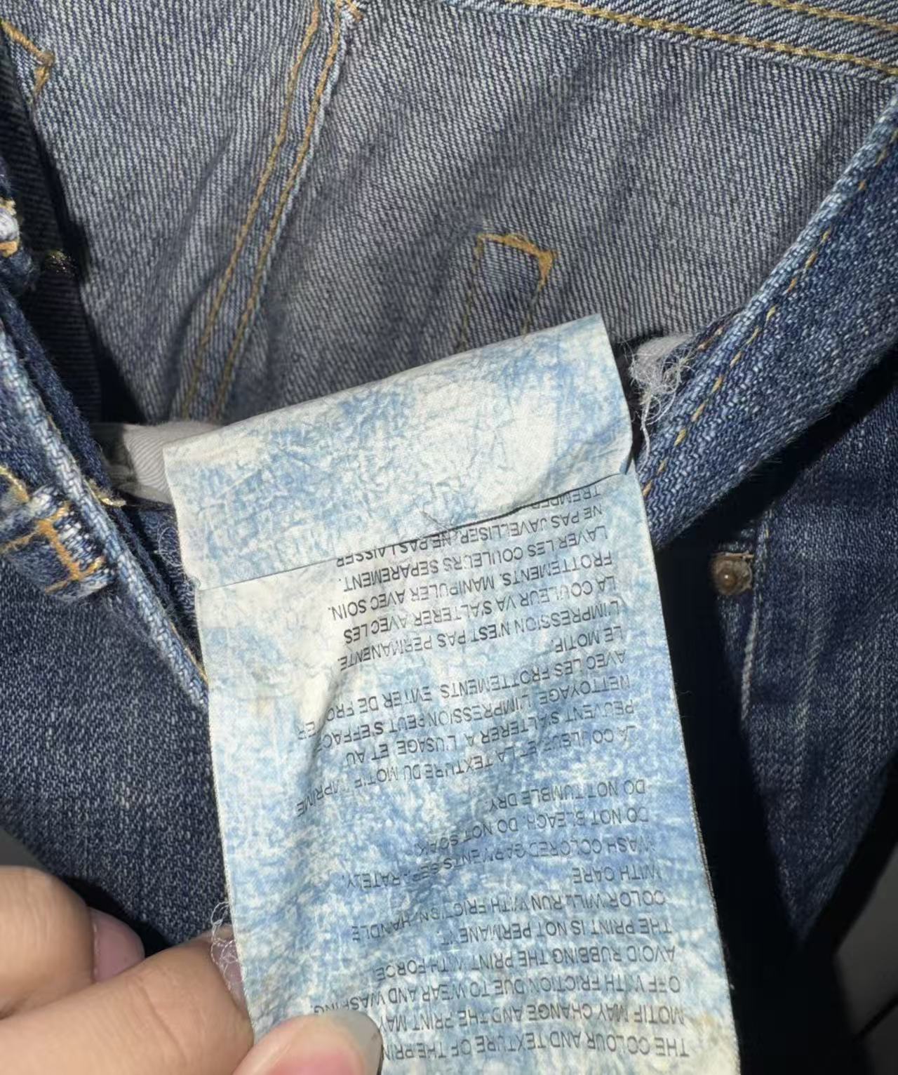 Junya Watanabe Comme Des Garçons Levi's 05Fw Mulhace‘n Denim Jeans