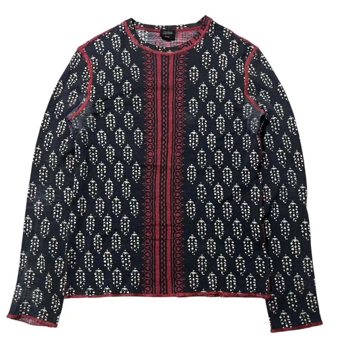 Jean Paul Gaultier 00s Graphic Long-Sleeve T-shirt