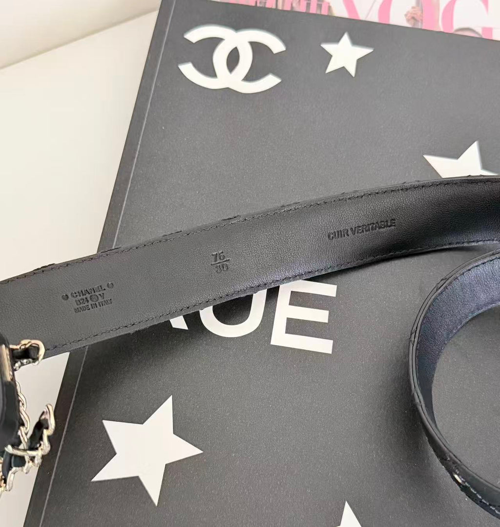 Chanel Leather Belt
