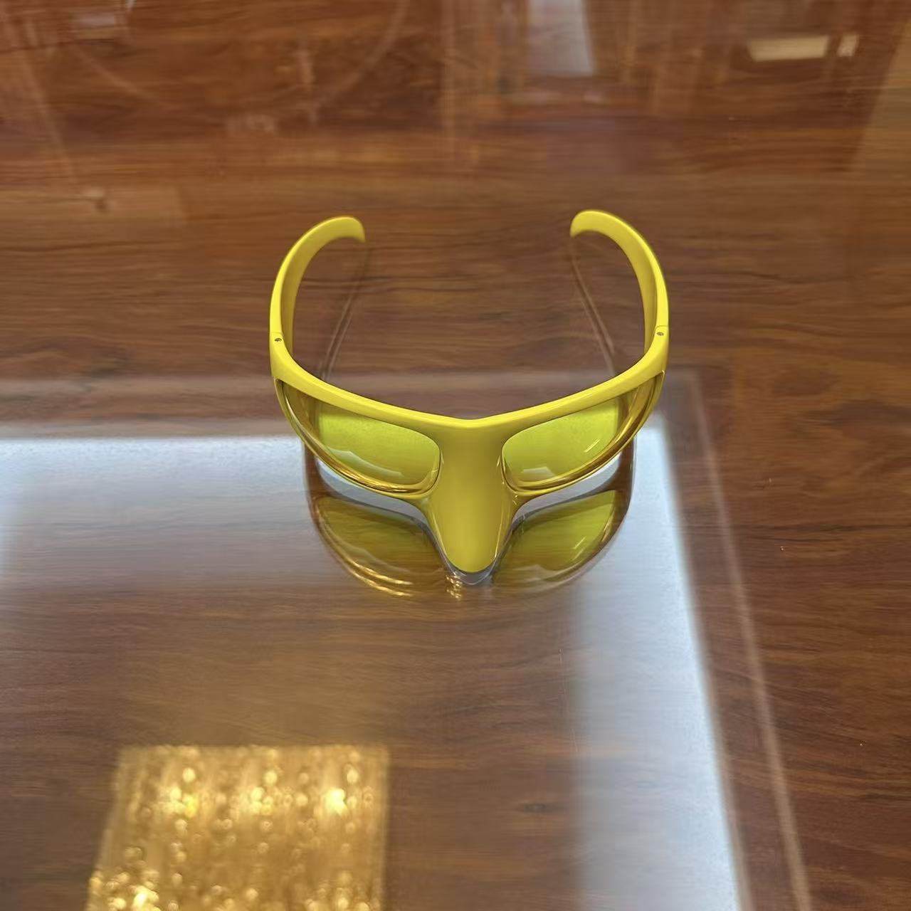 Bernhard Willhelm × Linda Farrow 2008 Mask Sunglasses