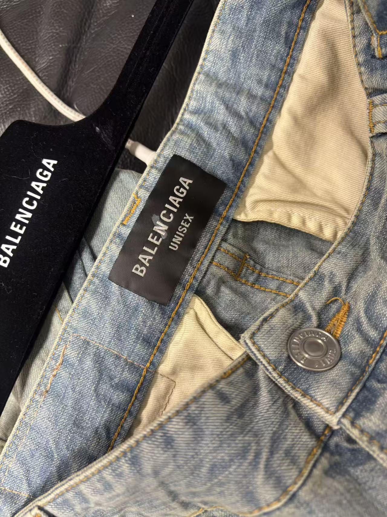 Balenciaga Cargo Jeans with Detachable Leg Panels