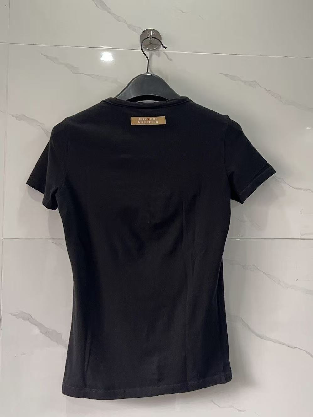 Jean Paul Gaultier Gold Print Tee