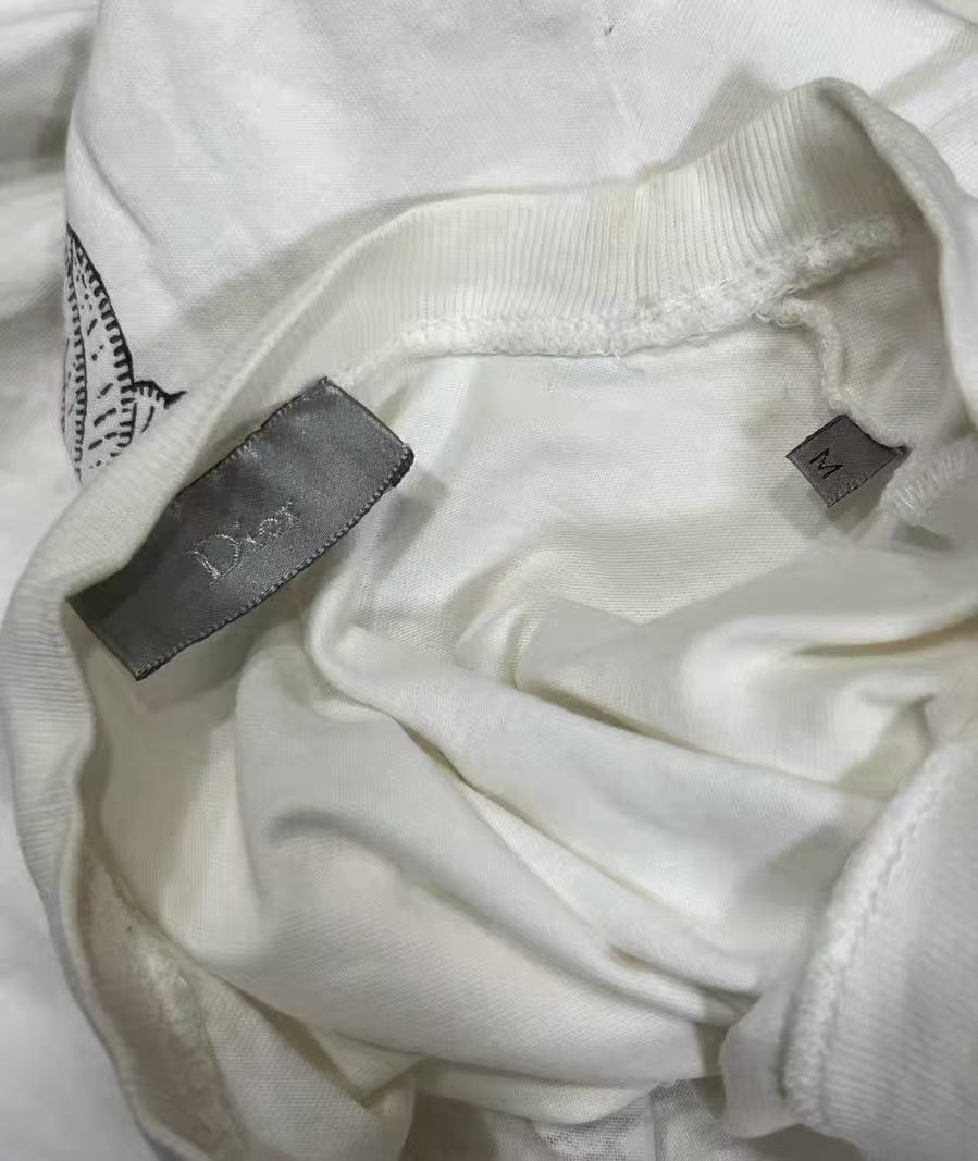 Dior Homme AW07 Skeleton Wings Tee