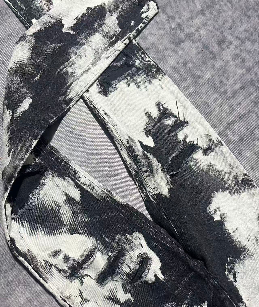 Saint Laurent 16ss D02 Bleached Jeans