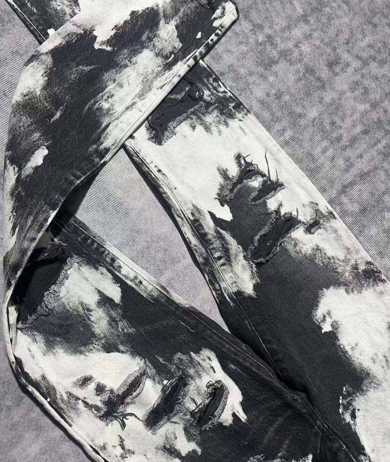 Saint Laurent 16ss D02 Bleached Jeans