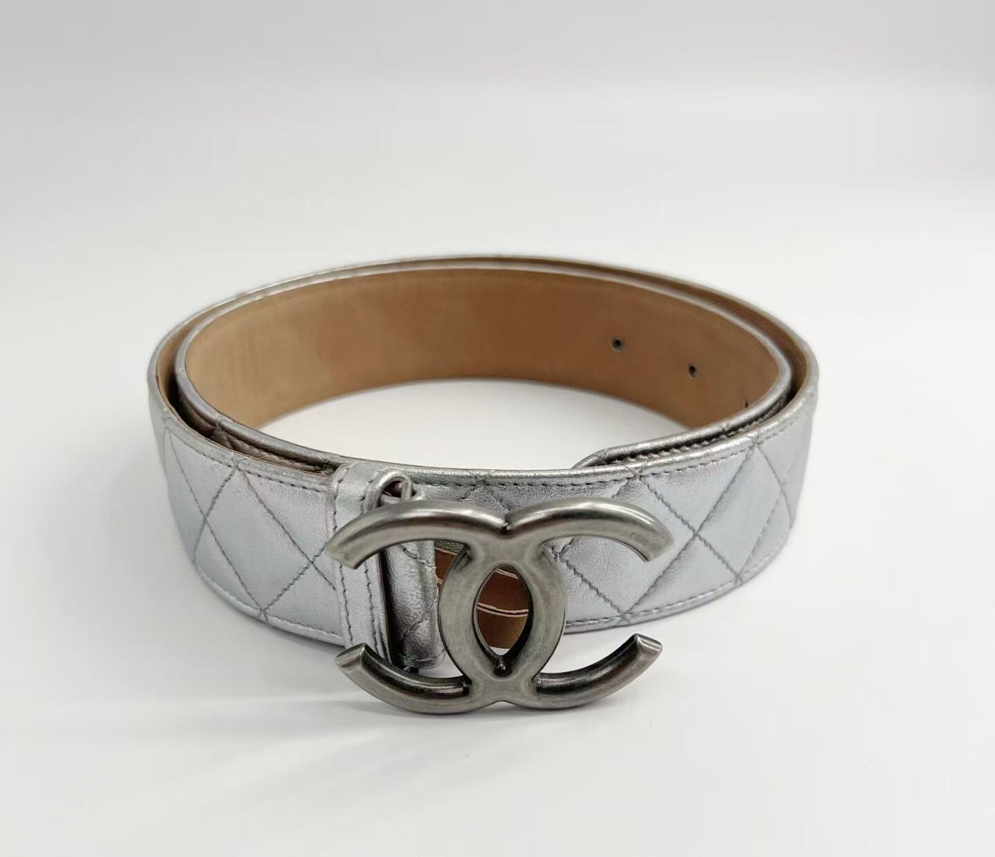 chanel double c belt