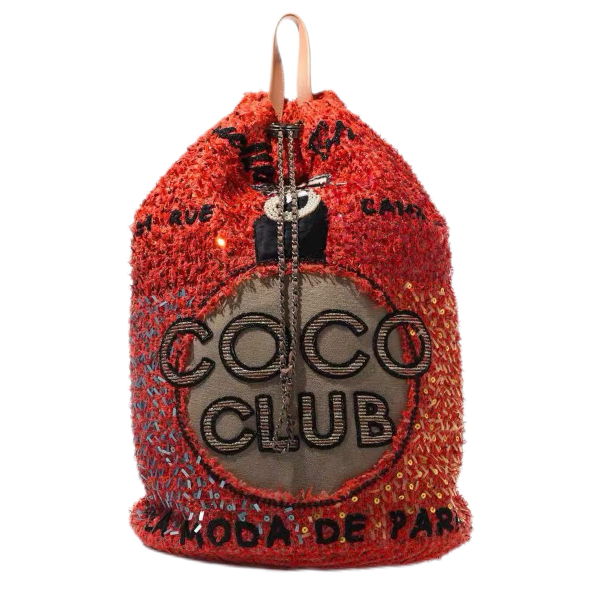 Chanel 2017 COCO CLUB Sequins Backpack