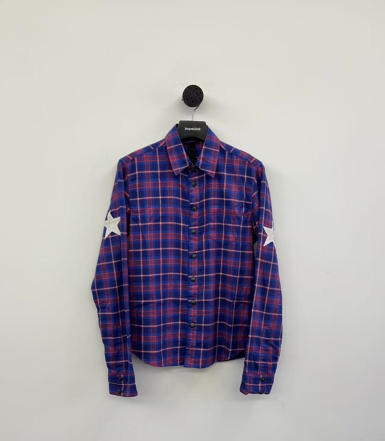 Chrome Hearts Star Patch Flannel Shirt