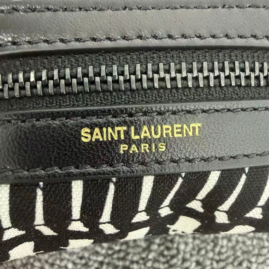 Sani Laurent Skeleton Print Mini Backpack Keychain