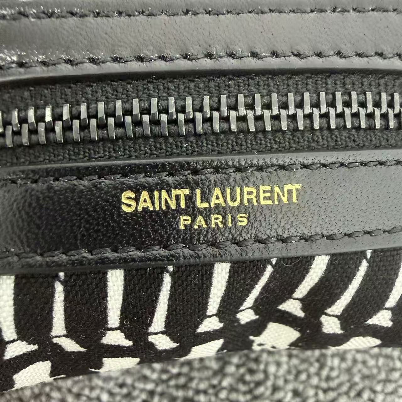 Sani Laurent Skeleton Print Mini Backpack Keychain