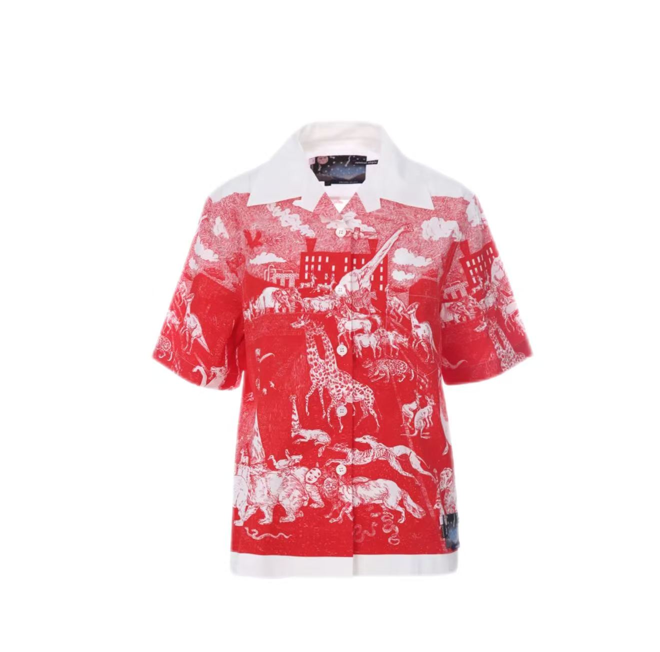 Prada 16aw Survival Utopia Shirt