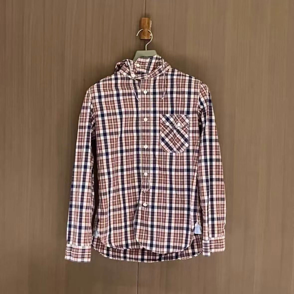 Junya Watanabe 12SS Hooded Plaid Shirt