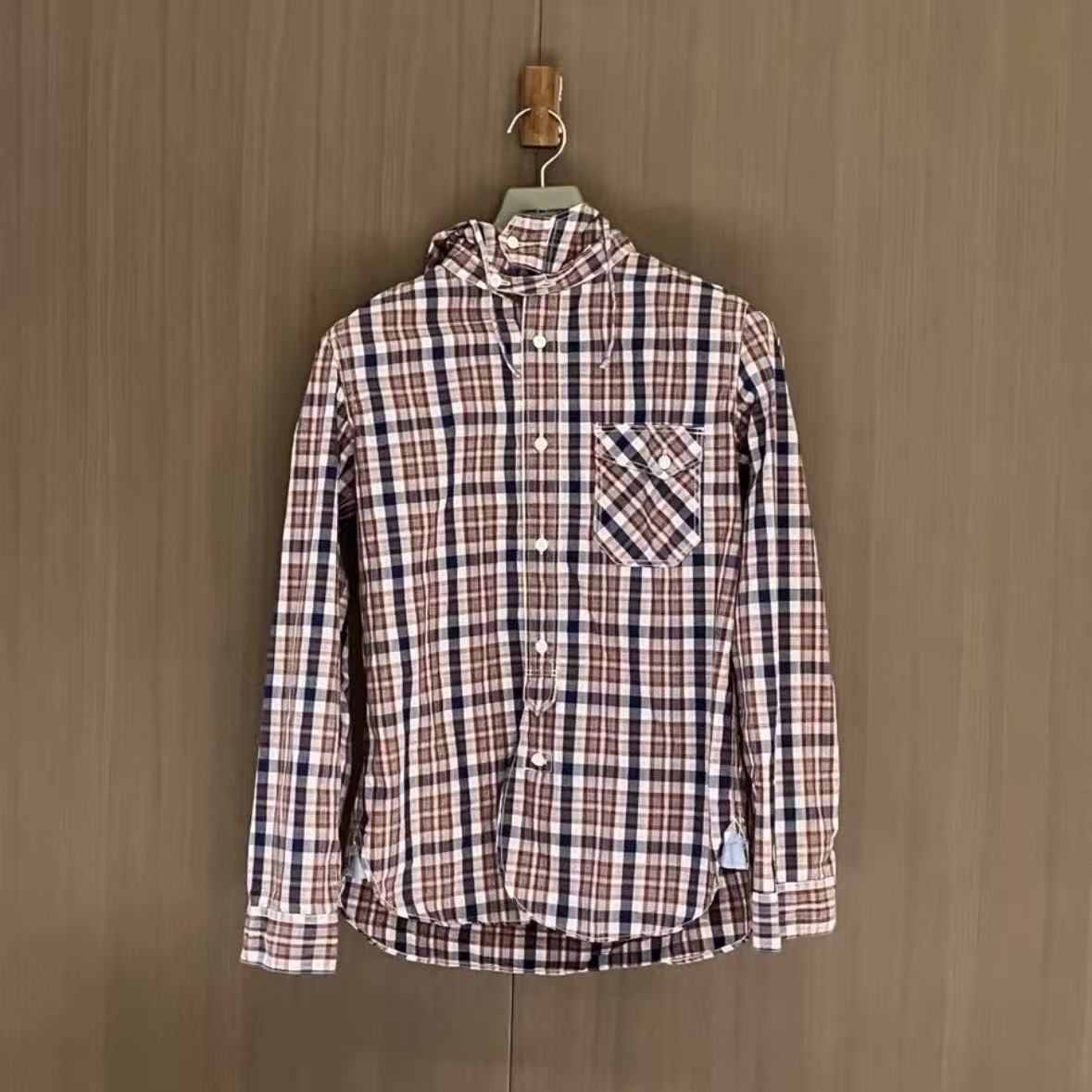 Junya Watanabe 12SS Hooded Plaid Shirt