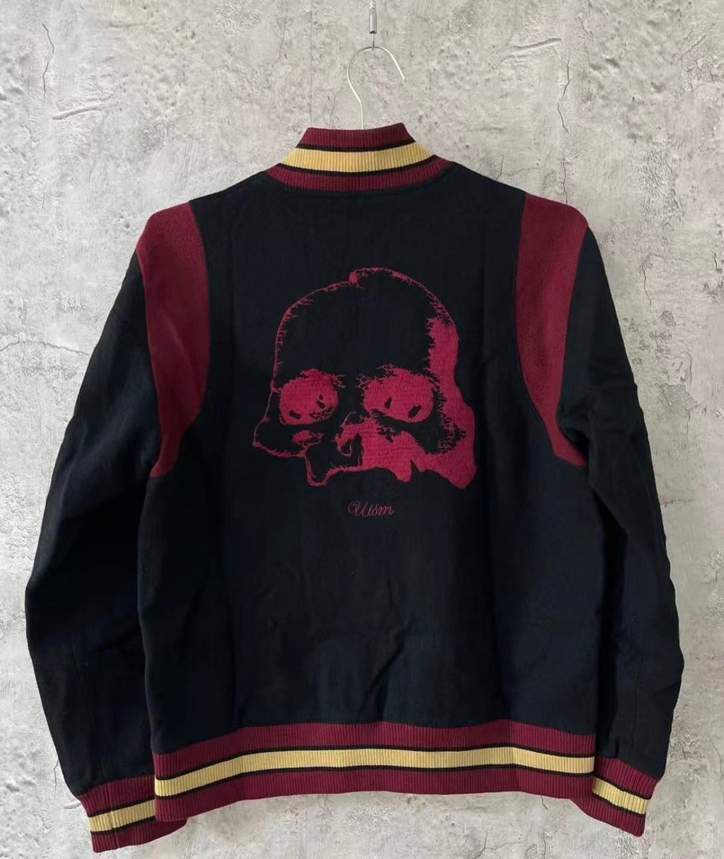 Undercover 04AW But Beautiful Skull Varsity Jacket