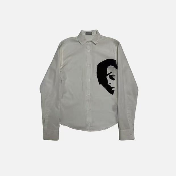 Dior Homme 06SS Face Print Shirt