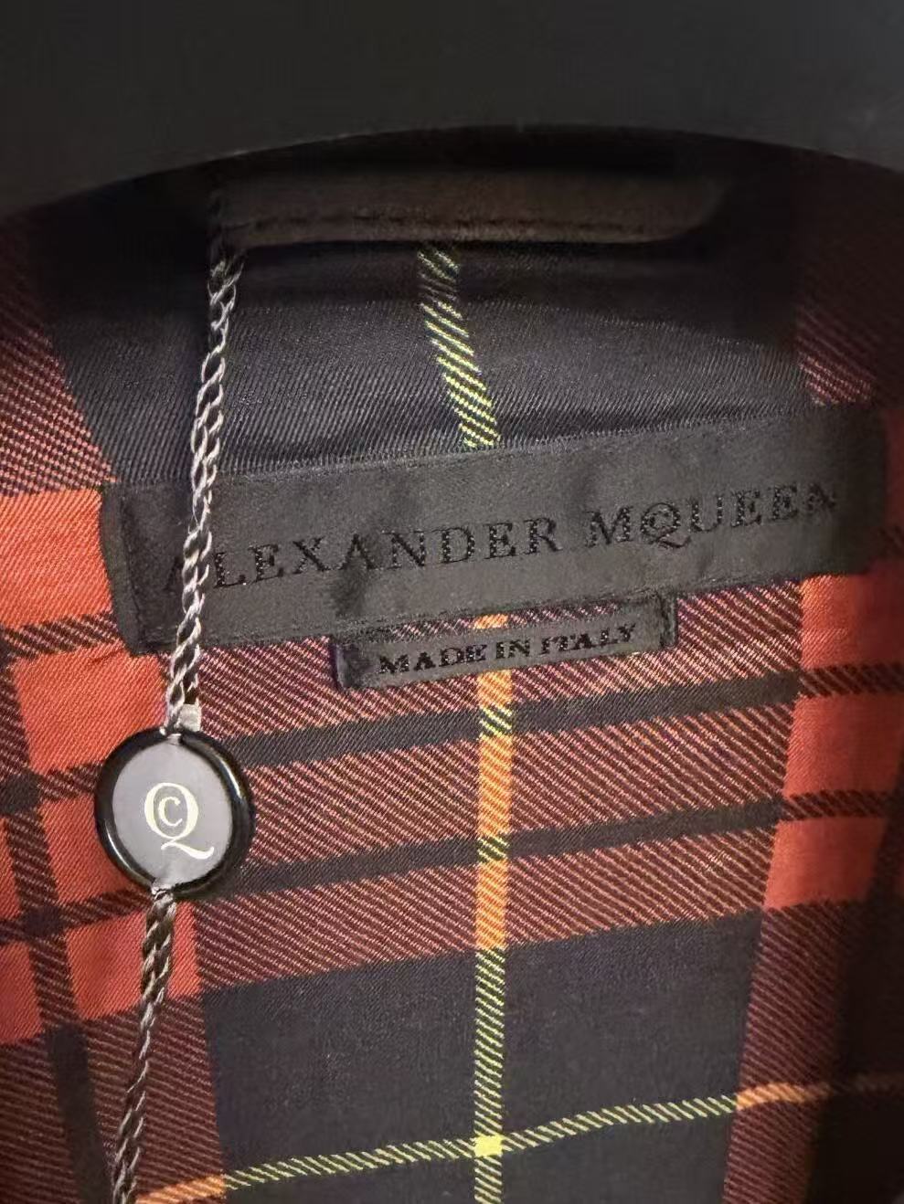 Alexander Mcqueen 11SS Deconstructed Suede Moto Jacket