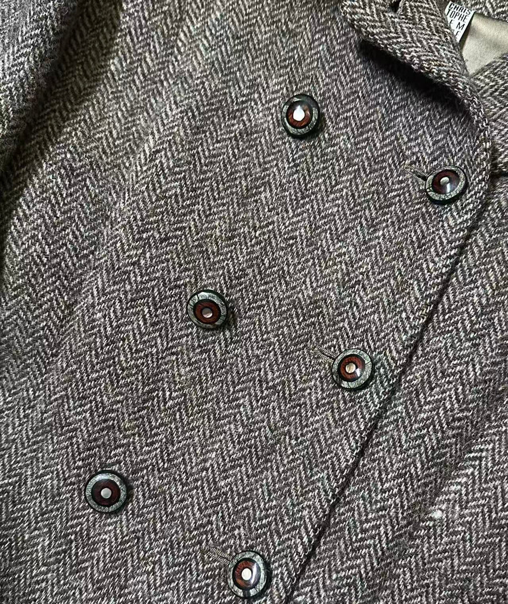Lemaire 98AW Fur Collar Wool Jacket