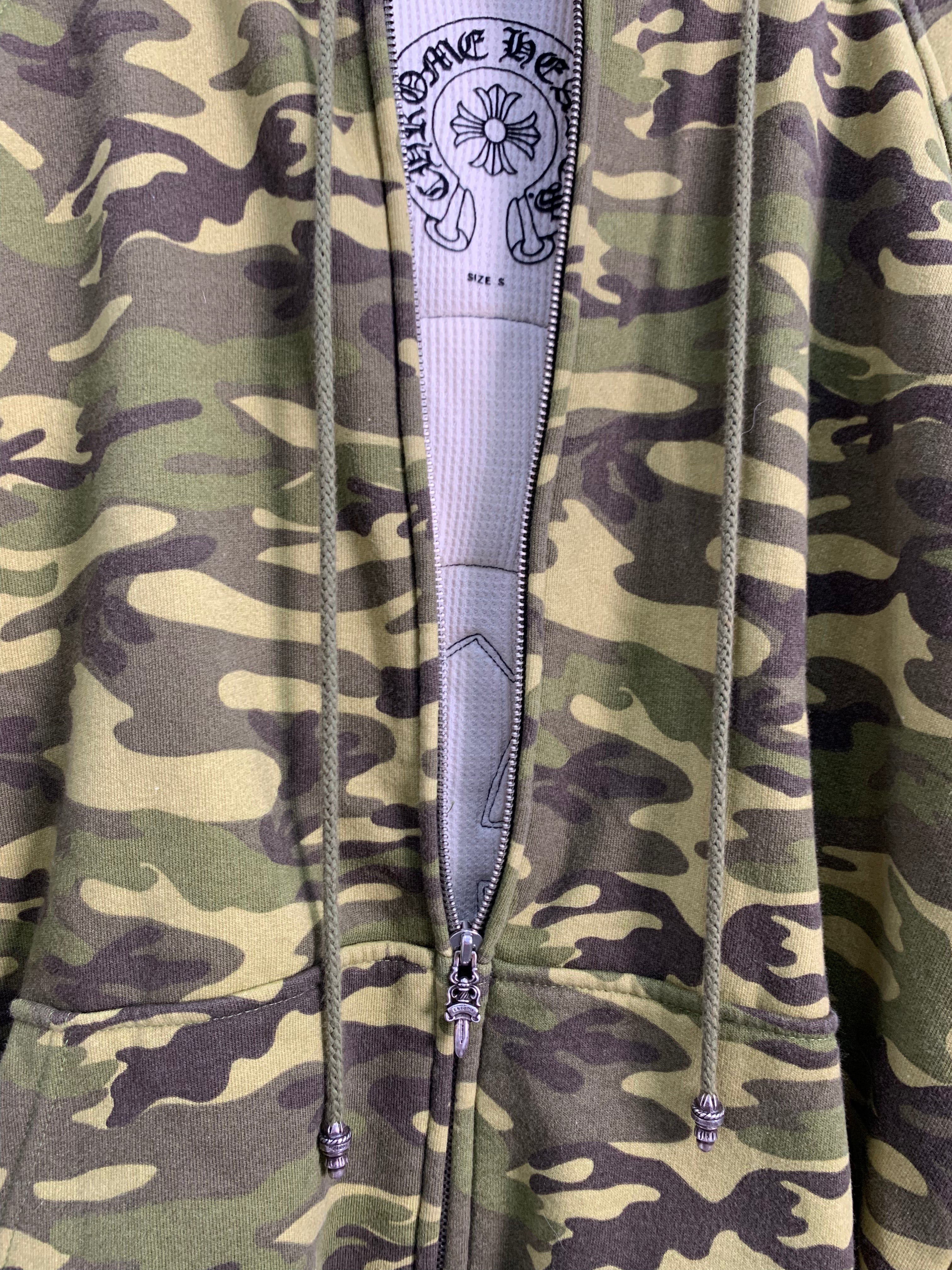 Chrome Hearts camo hoodie