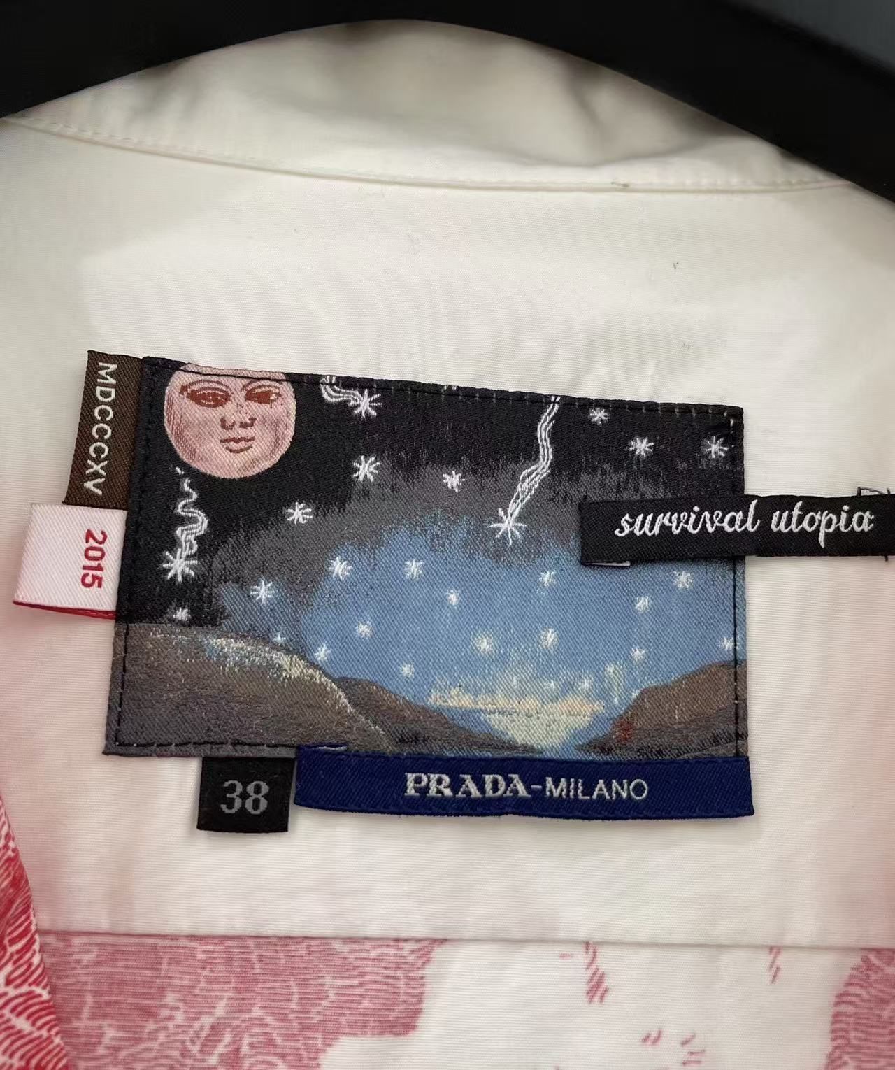 Prada 16aw Survival Utopia Shirt
