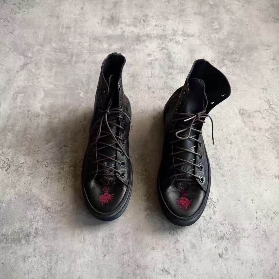 Gucci By Tom Ford 01SS Dragon Black High Top Sneakers