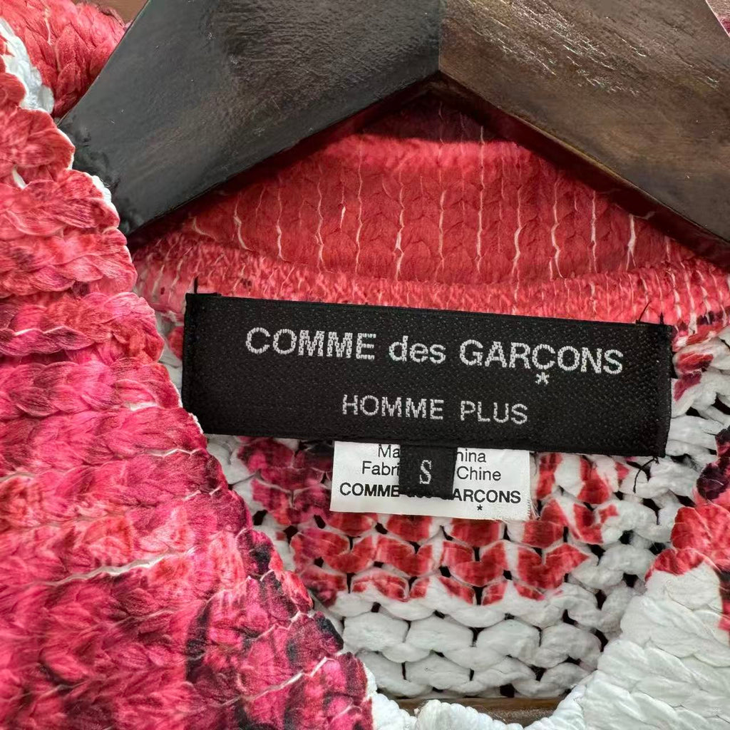 Comme Des Garcons Homme Plus Knit Polo Shirt