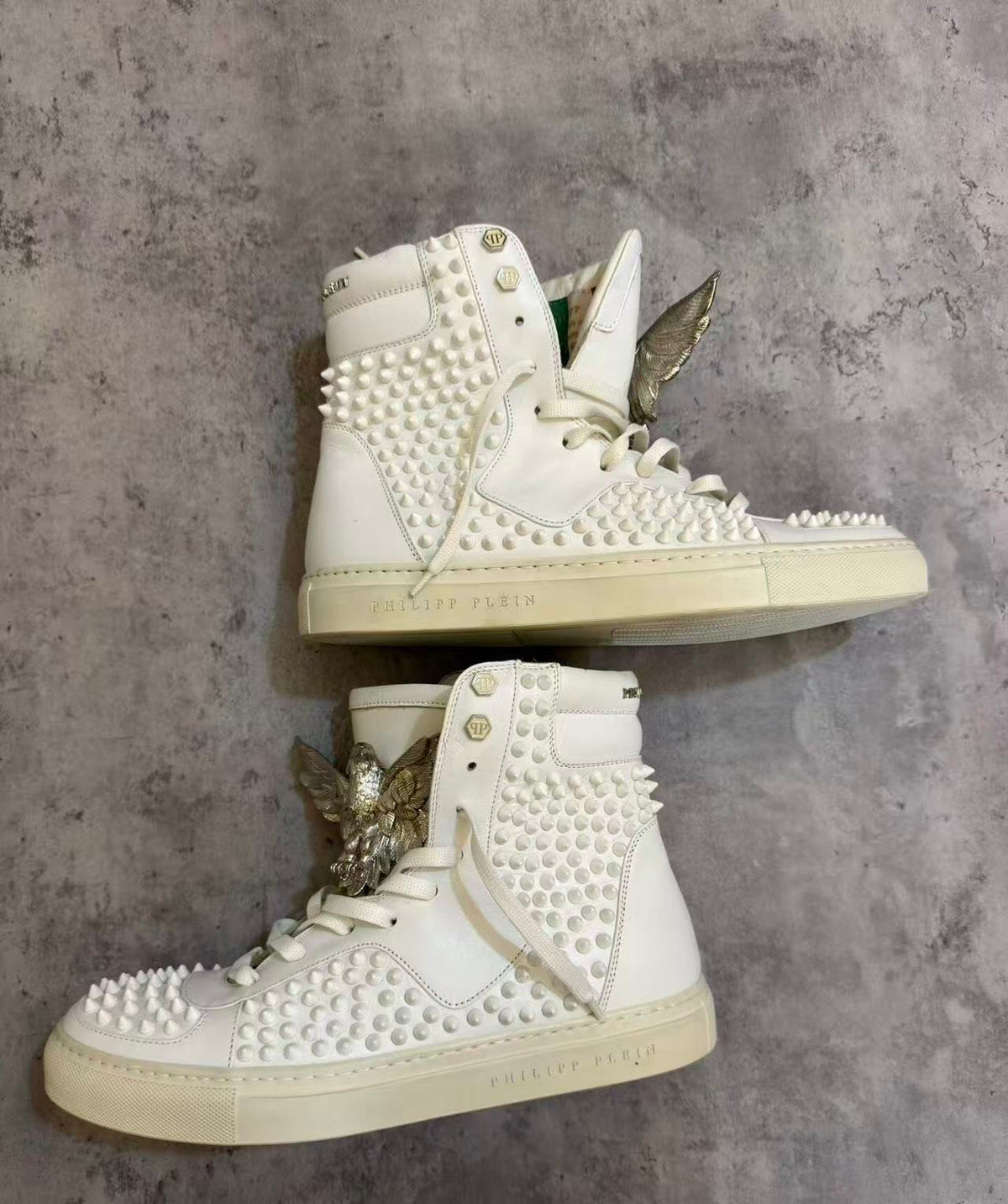 Philipp Plein Studded High Top Sneakers