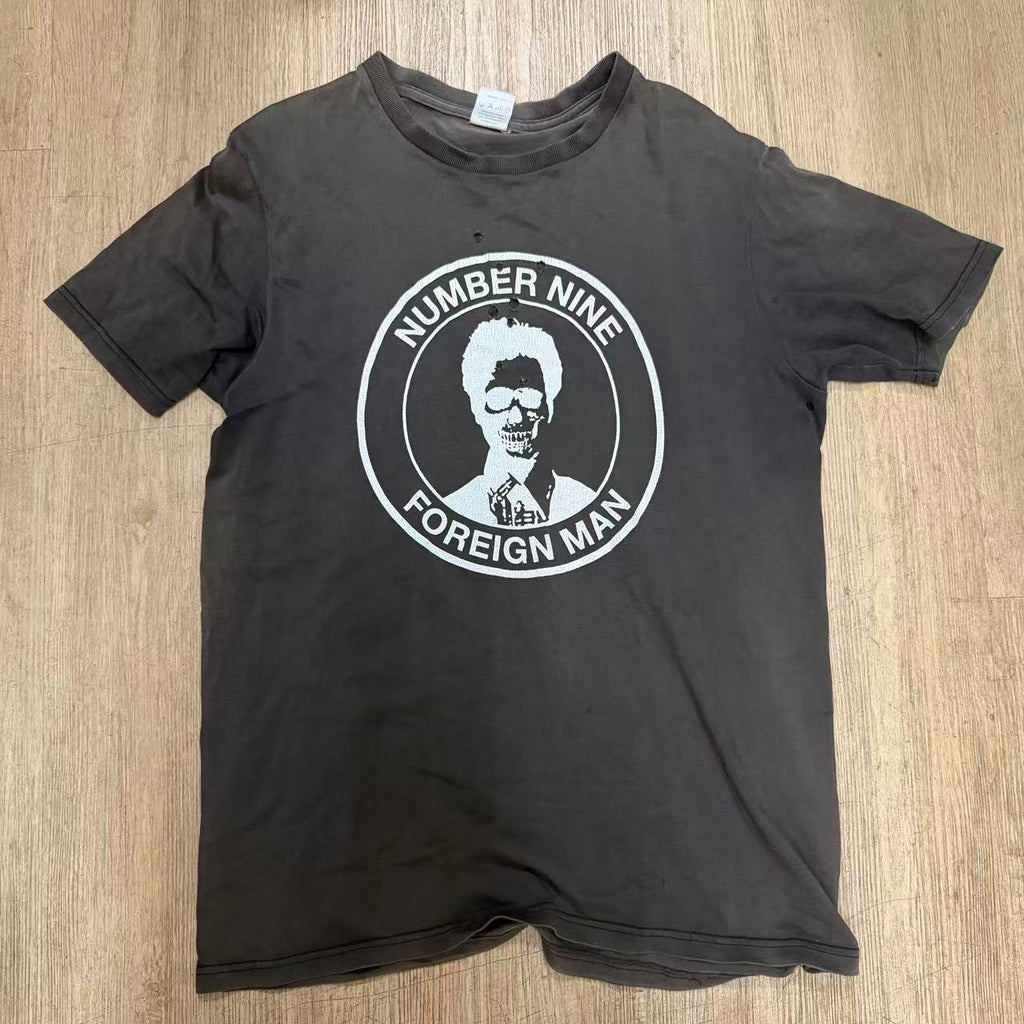 Number Nine 01SS Foreign Man Tee