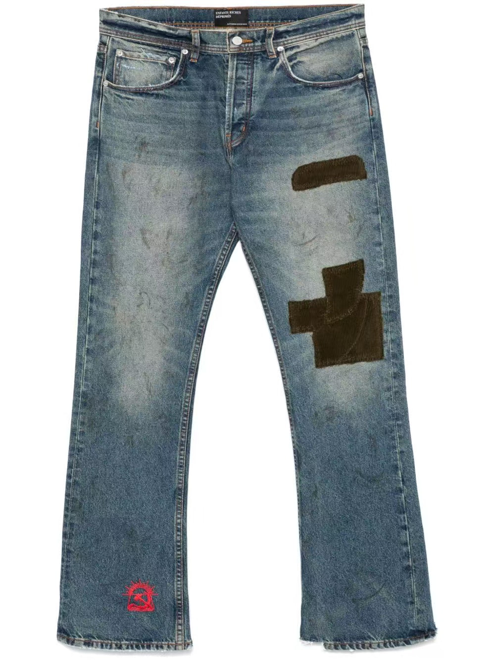 Enfants Riches Deprimes 24FW Patchwork Flared Jeans