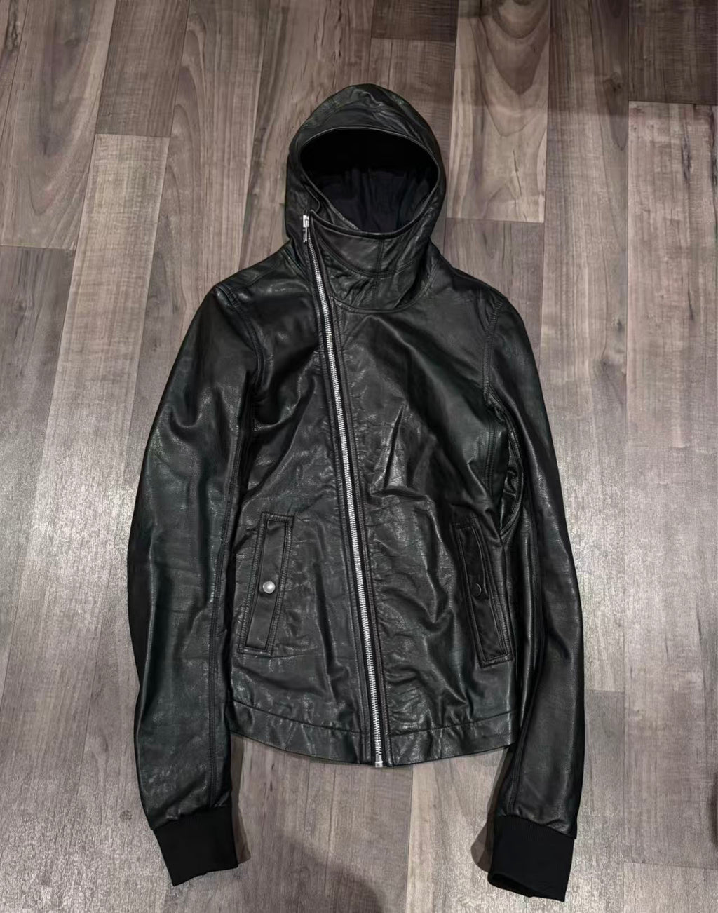 Rick Owens 15ssBULLER Leather Jacket