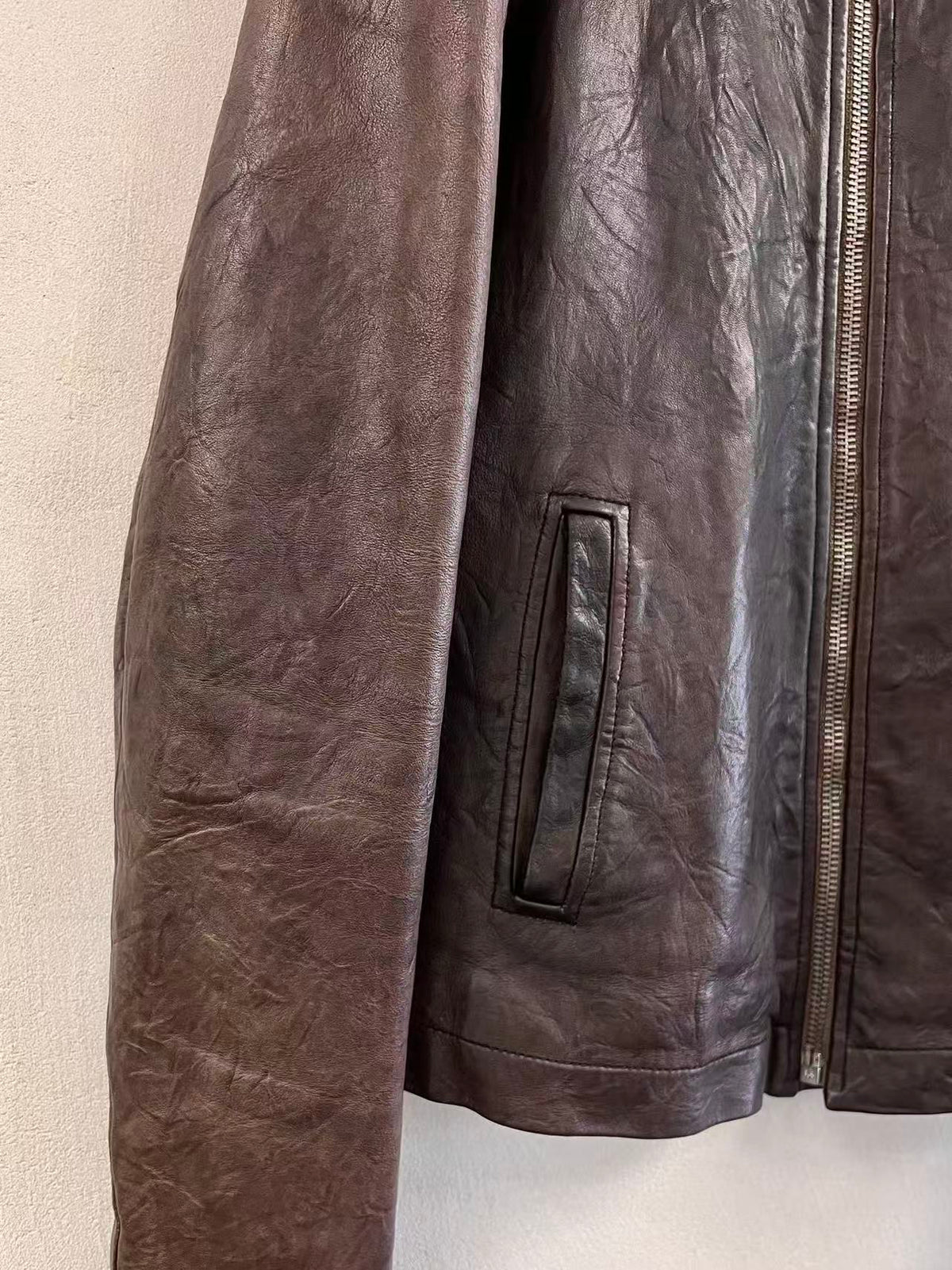 Rick Owens 13FW Lambskin Jacket
