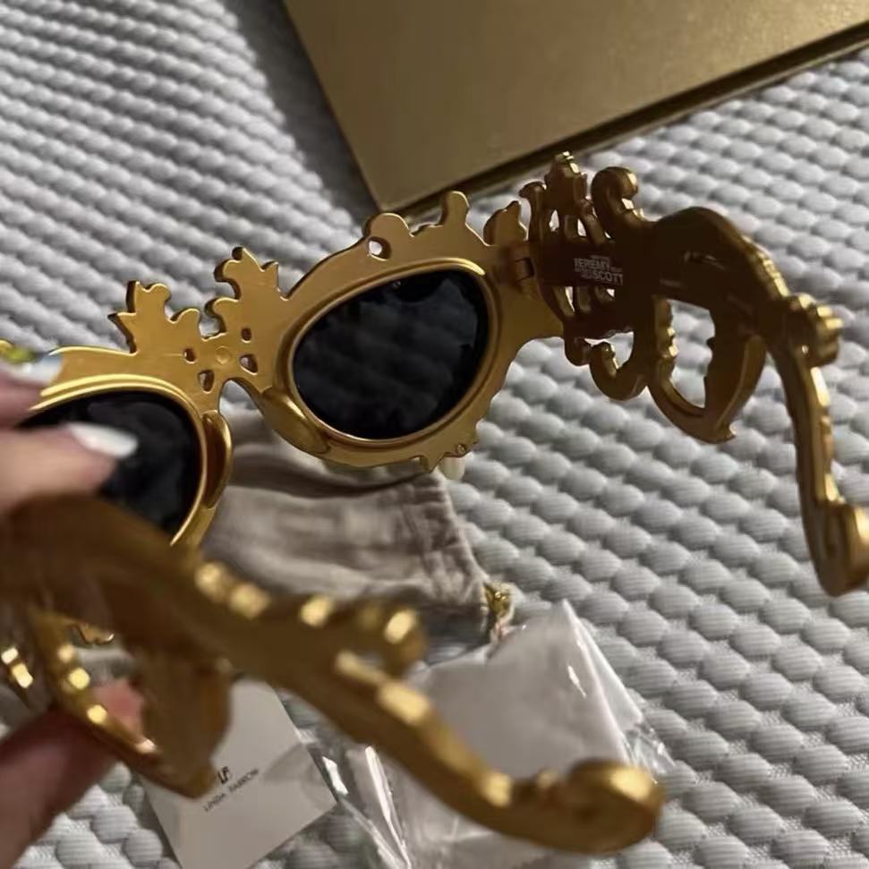 Linda Farrow Jeremy Scott Baroque Sunglasses