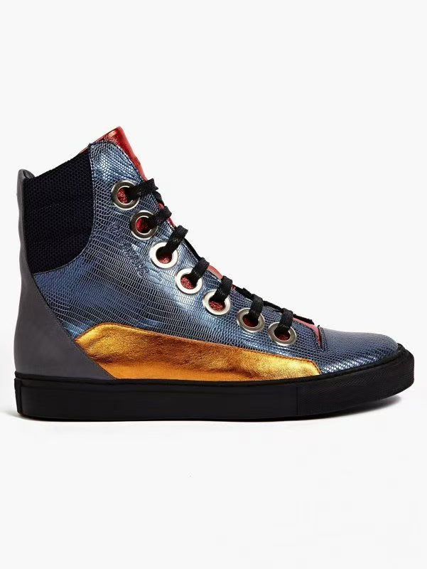 Raf Simons Sterling Ruby 14FW Hi Top Sneakers