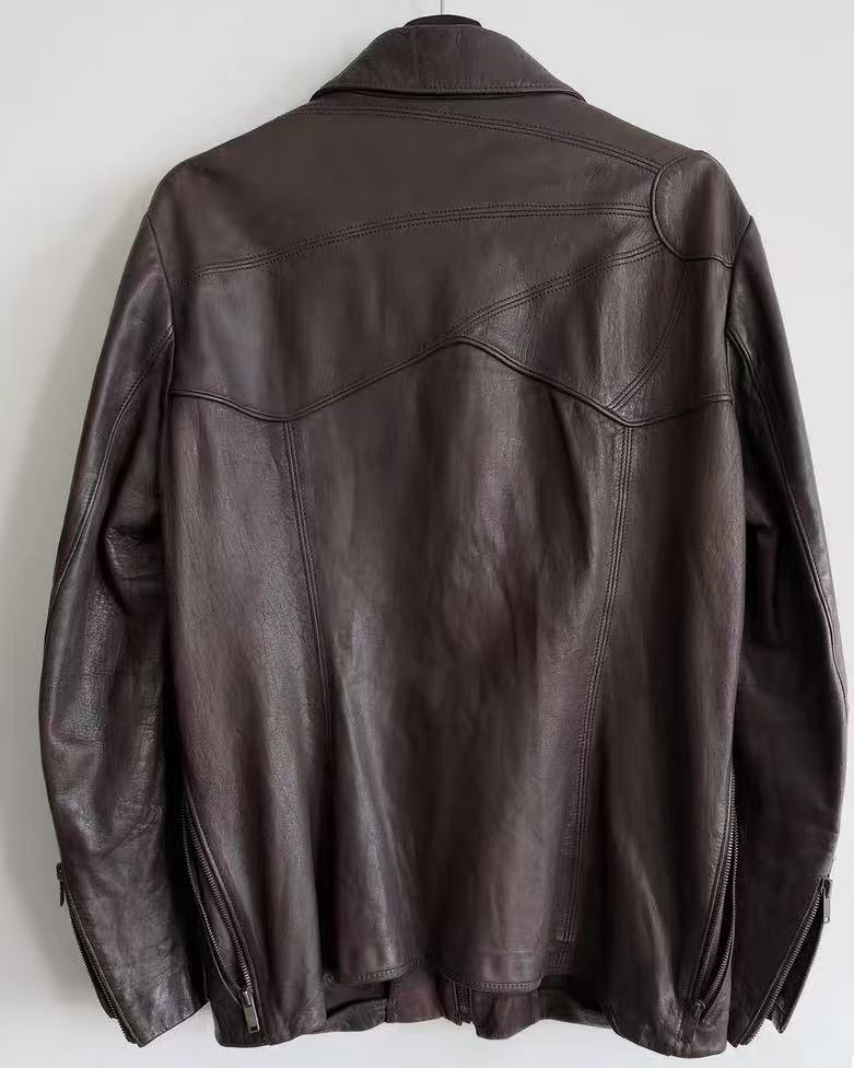 Gucci by Tom Ford 04SS Western Leather Blazer Jacket