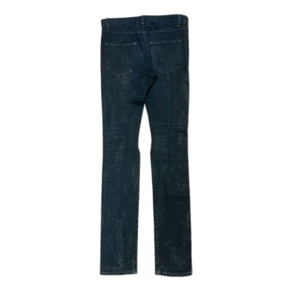 Saint Laurent Paris AW13 Destroyed Chain Jeans Sample