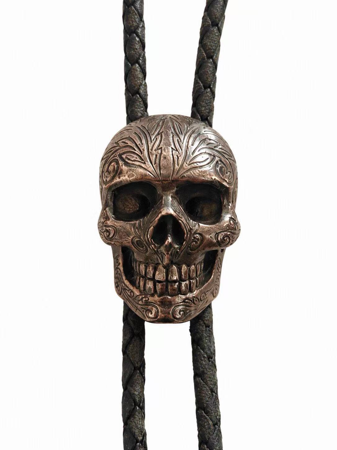 Number Nine 07AW Skull Necklace