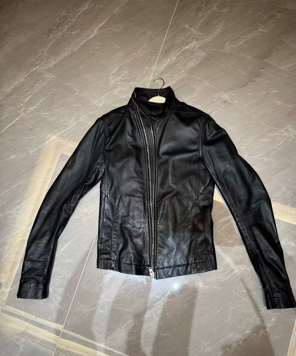 Rick Owens 14 Mollino Leather Jacket